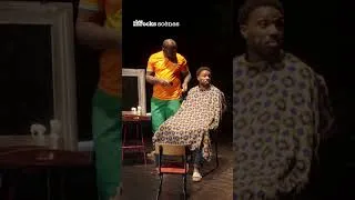 Miniature : Barber Shop Chronicles de Michael De Cock & Junior Mthombeni — Inua Ellams | Les Inrocks X MC93