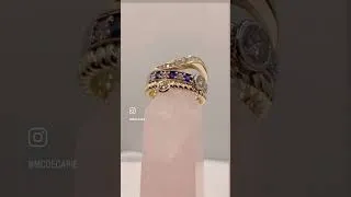 Miniature : Transformation de bijoux avec les pierres de la cliente! #jewelry #ring #upcycled #diamond