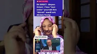 Miniature : L'Iran tout entier pourrait être détruit mardi soir déclare  Trump #iran #trump #geopolitique