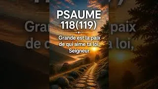 Miniature : PSAUME 118(119) Grande est la paix de qui aime ta loi, Seigneur