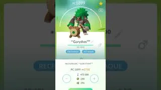 Miniature : RECHARGE DU LUNDI 159 #maxout #pokemon #pokemongo #gorythmic #hundo #level50 #livingdex #gigamax
