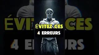 Miniature : Quatre choses à éviter à tout prix #stoïcisme
