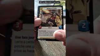 Miniature : Ouverture de booster Star Wars Unlimited #boardgames #starwars