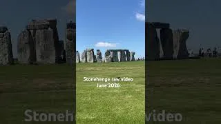 Miniature : Stonehenge raw video June 2026. #stonehenge #england
