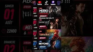 Miniature : Liste des prochains jeux en live !!!! :) pour début Août !!!