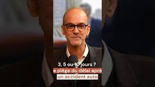 Miniature : Combien de jours vous avez pour déclarer un accident à votre assureur ?