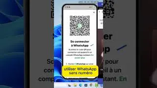 Miniature : Utiliser WhatsApp sans numéro de téléphone #Whjatsapp  #sansnuméro  #astuce #smartphone