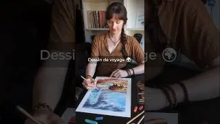 Miniature : Dessin de voyage - Draw with me 🦬