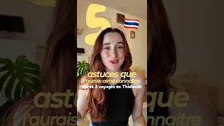 Miniature : 5 astuces après 2 voyages en Thaïlande 🇹🇭! #travel #thailand #thailandtravel #bangkok #travelguide
