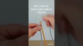 Miniature : Les côtes brisées, point de tricot fantaisie #tutorieltricot #techniquetricot #pointdetricot
