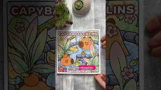 Miniature : Nouvelle sortie Cozy Colo Capybara 🥰 #coloriage