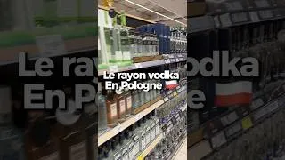 Miniature : Le rayon vodka en Pologne 😰🇵🇱 #pologne #vodka a