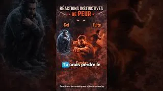 Miniature : 😱 3 RÉACTIONS instinctives de la PEUR (Combat, Fuite, Gel)