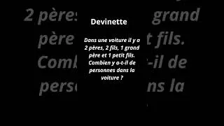 Miniature : Devinette #devinette #enigmes #jeux