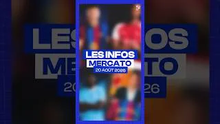 Miniature : Voici toutes les dernières infos mercato du 20 août ! 🚨📰 #football #acmilan #barça #dejong