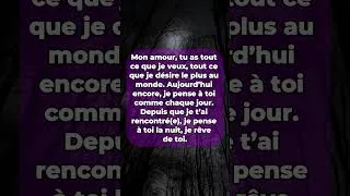 Miniature : Mon amour, je pense à toi...