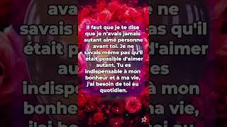 Miniature : Il faut que je te dise que...