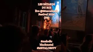 Miniature : LES BÂTARDS DU ROI live @MuscadeathFestival 2026 (FR) #melodicblackmetal #muscadeath #metalobstv