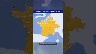 Miniature : Météo du Samedi 26 au Lundi 28 Septembre 2026