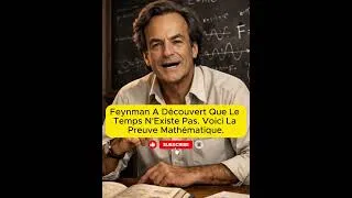 Miniature : Feynman A Découvert Que Le Temps N'Existe Pas. Voici La Preuve Mathématique.