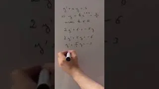 Miniature : Résoudre une équation différentielle d'ordre 1