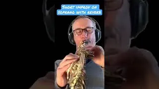 Miniature : 🎷 🔥 soprano sax improvisation 🎷 🔥 w/ strong reverb