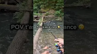 Miniature : Je n’ai pas de chance à la pêche😢 #pêche #truite #carnassier