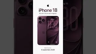 Miniature : L’iPhone 18 ne sortira PAS en septembre ?! 😱#iphone #apple #september #pliable #iphone18pro