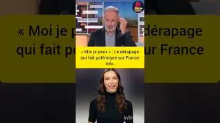 Miniature : ​« Moi je peux » : Le dérapage qui fait polémique sur France Info.hashtag.disclimer