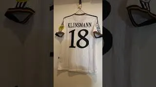 Miniature : Maillot de Allemagne UEFA Euro 1996 Jürgen Klinsmann. #german #football #foot #uefa