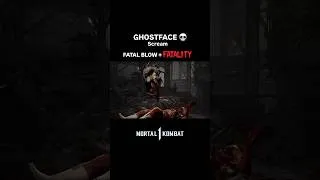 Miniature : Ghostface Fatal Blow & Fatality 💀 #mortalkombat #mortalkombat1