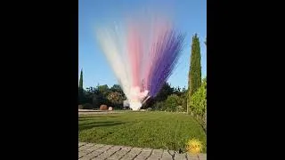 Miniature : Feu d'artifice de jour au Château Gassies pour un mariage entre traditions américaines et nigérianes