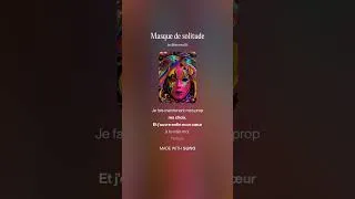 Miniature : Masque de Solitude | Chanson de Guérison Intérieure