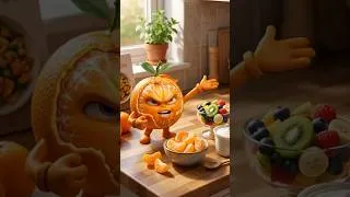 Miniature : Le fruit le plus agressif de ton frigo 🍊⚡️ #shorts