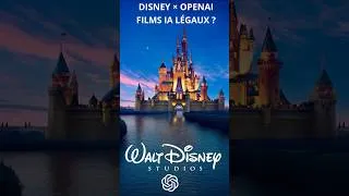 Miniature : Disney × OpenAI : films IA légaux ?
