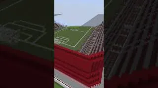 Miniature : 5 raisons pour tester mon stade minecraft #minecraft #football #stadium #minecraftbuilding