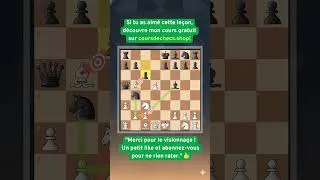 Miniature : Cette ouverture d'échecs PIÈGE les joueurs de la Défense Scandinave à tous les coups