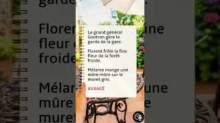Miniature : Exercice pour l'articulation : lis ces phrases à voix haute pour améliorer son élocution. #eloquence
