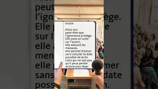Miniature : Travaille ton éloquence : L'ignorance est-elle le secret du bonheur ? - Concours d'éloquence