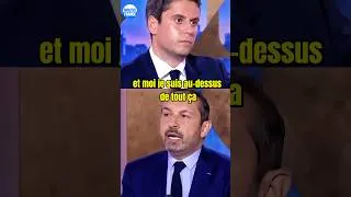 Miniature : Gabriel Attal vs Sébastien Chenu : le duel qui fait exploser les tensions politiques . #france