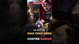 Miniature : ANALYSE DE LANE : XCM RAVAGE un skill matchup #leagueoflegends #toplane #darius #sett