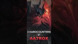 Miniature : 3 HARDCOUNTERS D'AATROX ! #leagueoflegends #Aatrox #toplane
