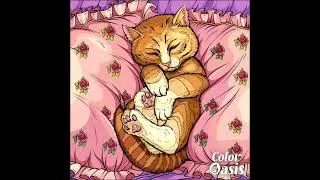 Miniature : Chaton blotti dans un coussin 😻