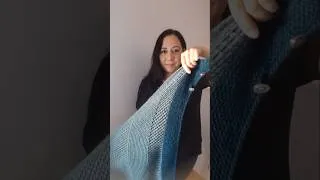 Miniature : Un nouveau châle tricoté | New knitted shawl