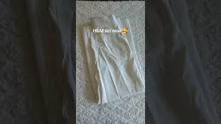 Miniature : H&M 2025 - haul set new ensemble tailleur