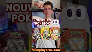Miniature : Pokémon : 3 nouvelles Pokébox arrivent 👀