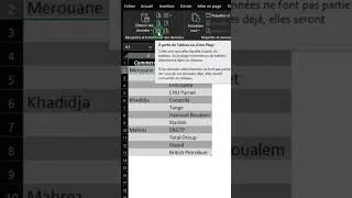 Miniature : Comment remplir les vides dans #excel #learning #shorts