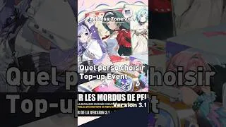 Miniature : Top up event, quel personnage choisir ?