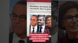 Miniature : Bruno Retailleau sera au prochain gouvernement de Sébastien Lecornu 🇫🇷✅ #pourtoi #france #info
