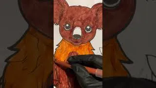 Miniature : Coloring a cute koala: Coloring activity for kids (Activité de coloriage pour enfants #Shorts)